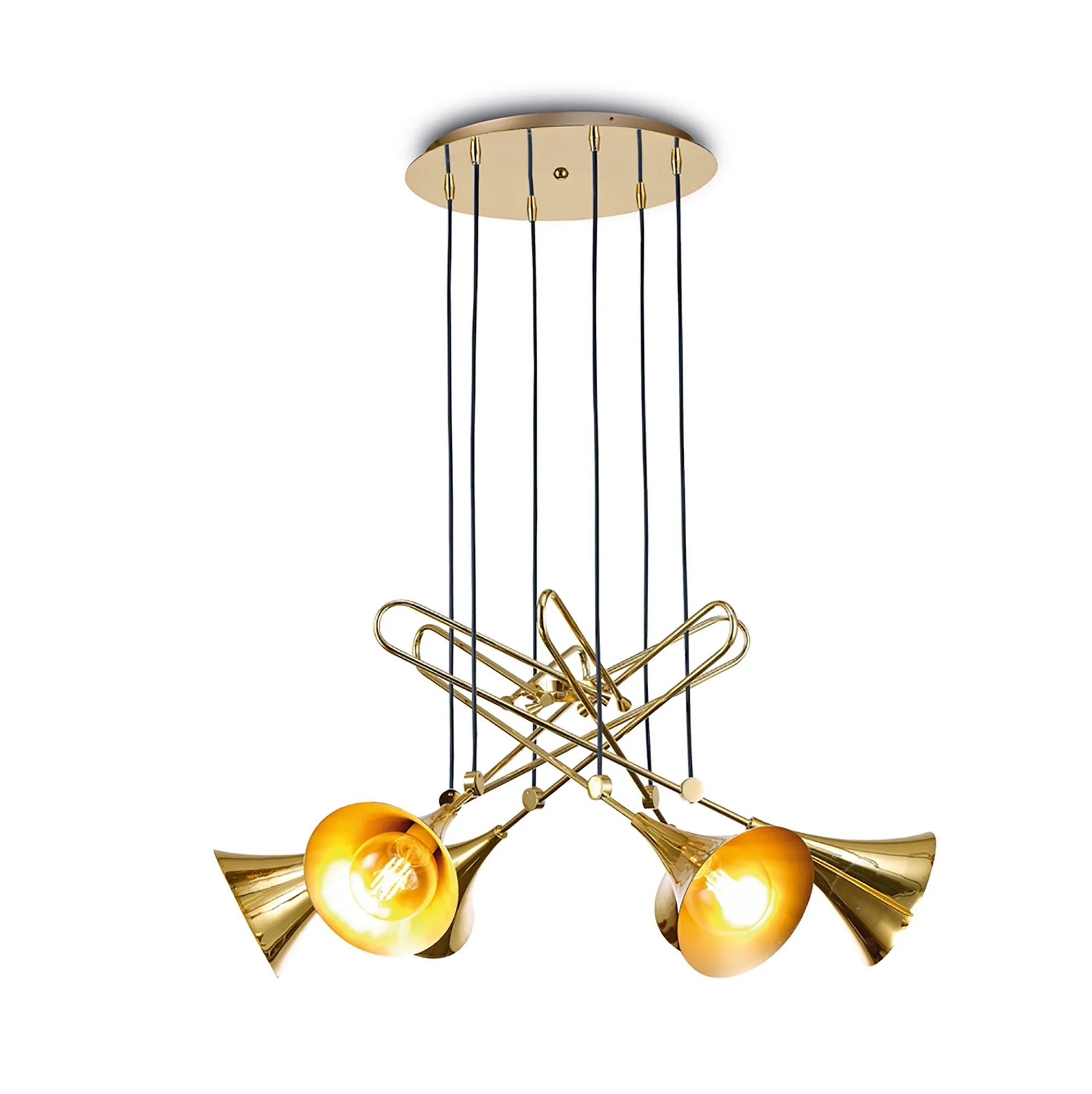 Jazz Oro Ceiling Lights Mantra Multi Arm Fittings Jazz Oro Ceiling Lights Mantra Multi Arm Fittings